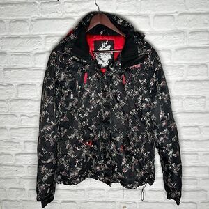 Oxygen digital camo girls winter jacket